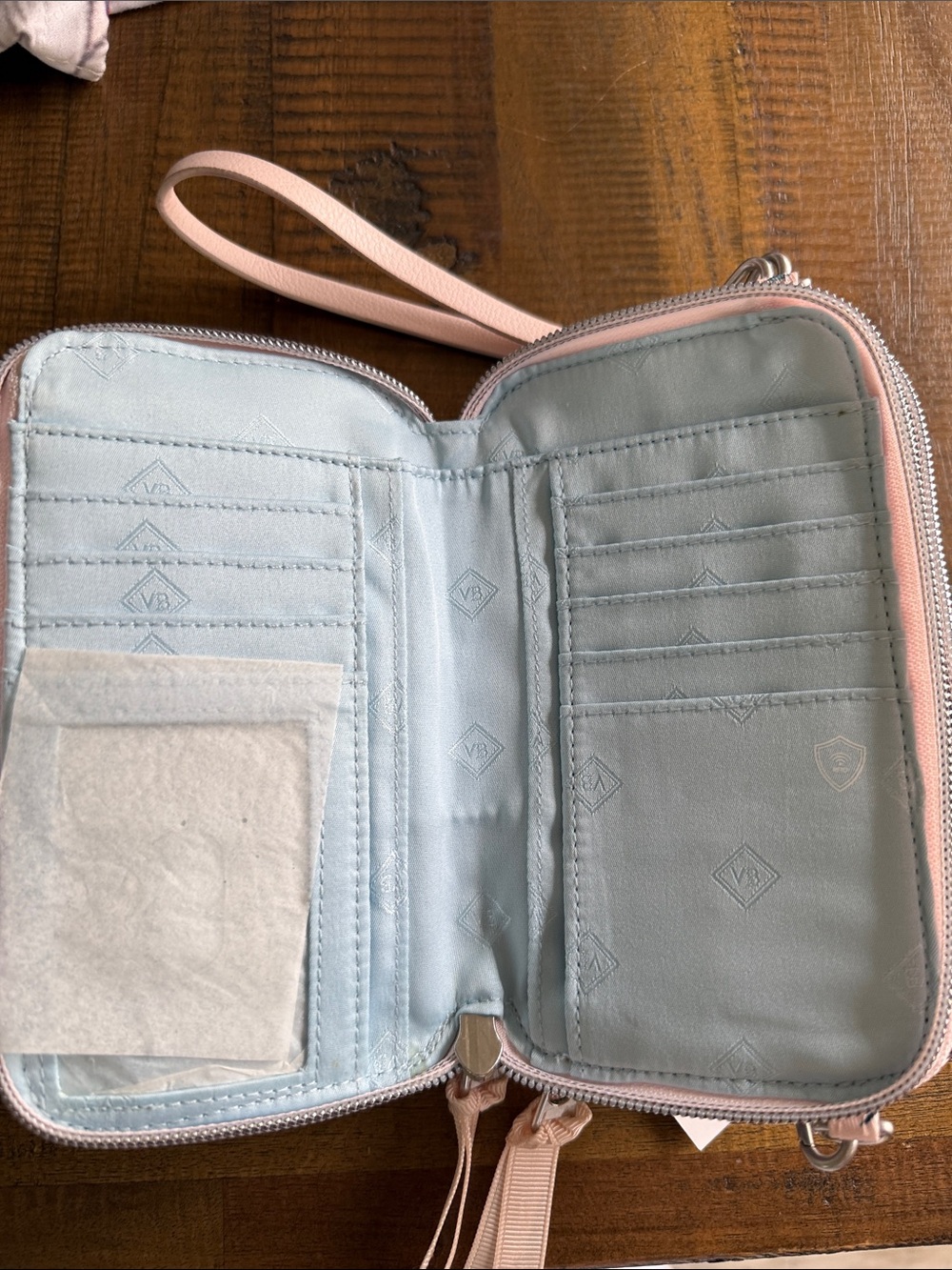 Vera Bradley All in One Crossbody in “Peach Blossom Bouquet” - Picture 5 of 5